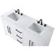 Millie 60 X 35 inch White Bathroom Vanity Cabinet