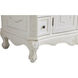 Danville 42 X 42 X 36 inch Antique White and Antique Bronze Vanity Sink Set