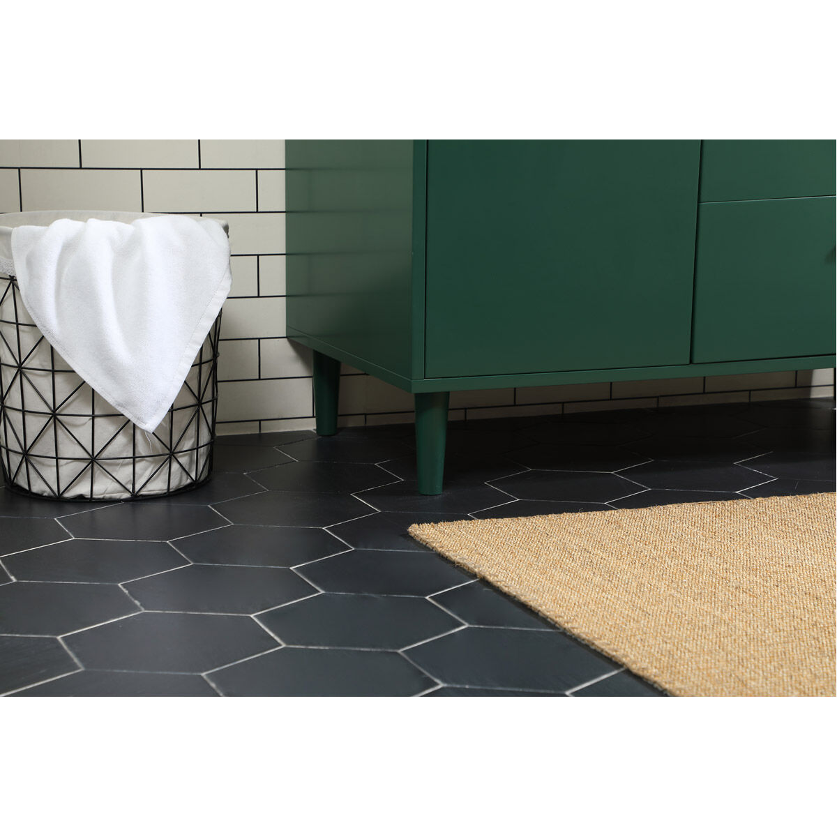 Baldwin 42 X 22 X 34 inch Green Vanity Sink Set