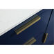 Blake 48 X 22 X 34 inch Blue Vanity Sink Set