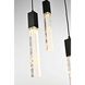 Aurora 16 Light 36 inch Black Chandelier Ceiling Light