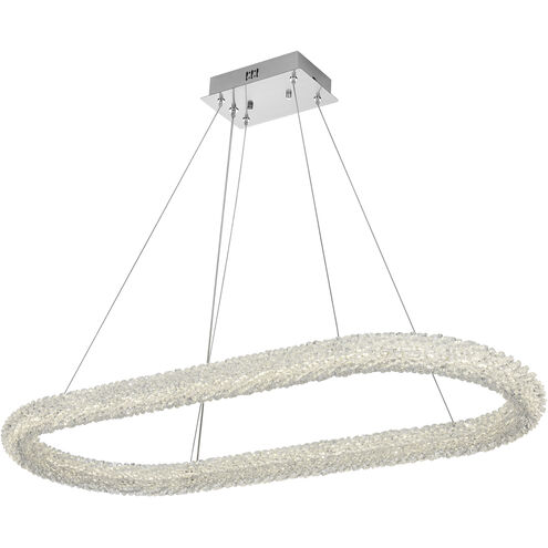 Bowen 1 Light 18 inch Chrome Chandelier Ceiling Light