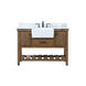 Clement 48 X 22 X 34 inch Driftwood Bathroom Vanity Cabinet