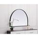 Ayra 33 X 24 inch Black Mirror