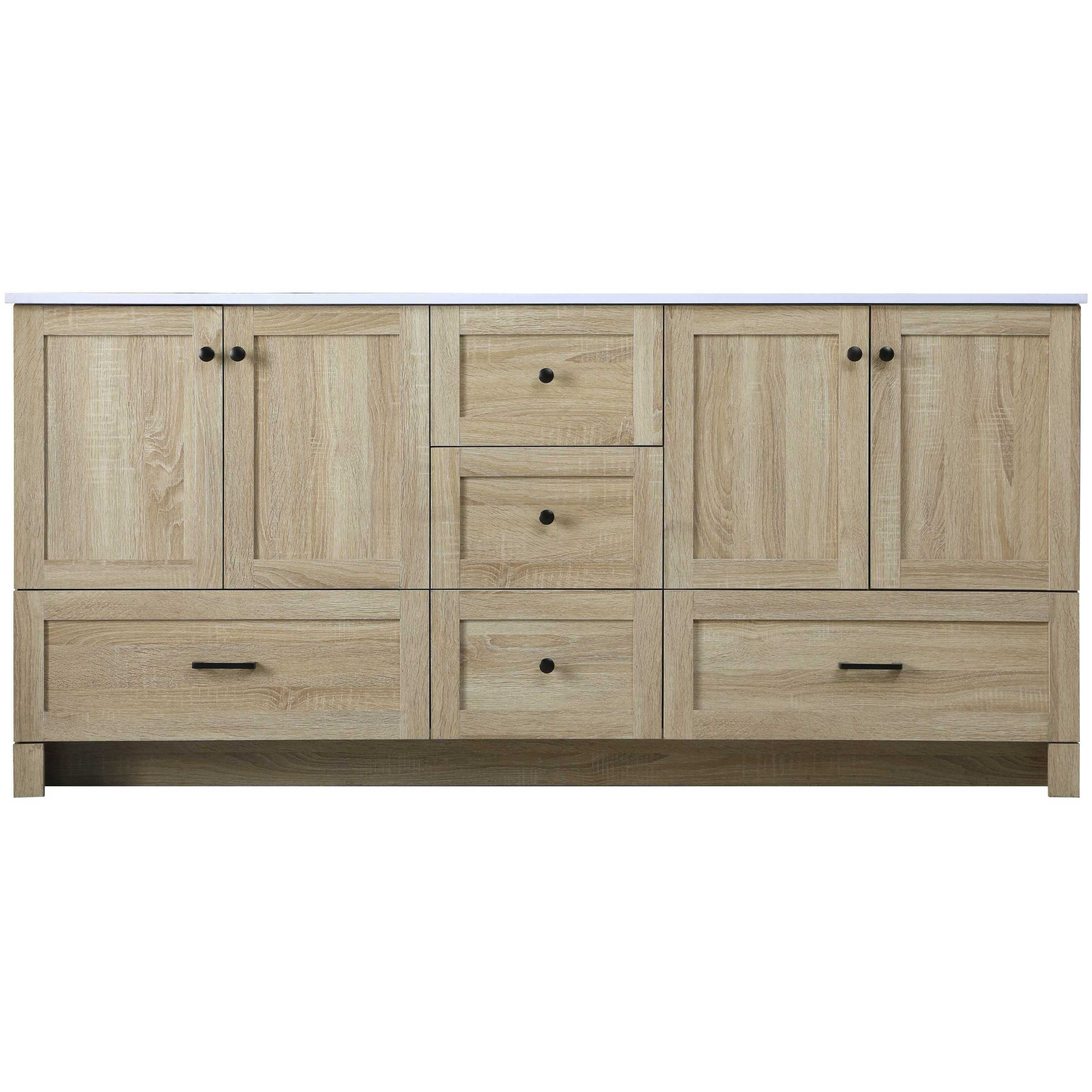 Soma 72 X 34 inch Mango Wood Bathroom Vanity Cabinet