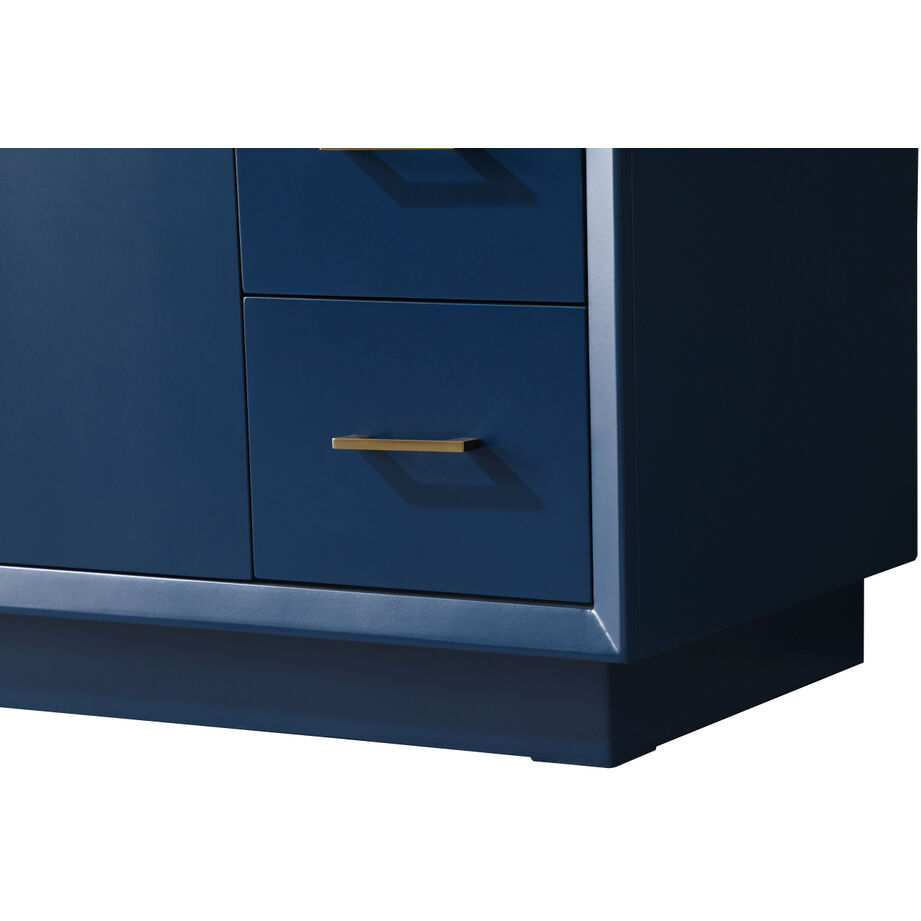 Hayes 54 X 22 X 35 inch Blue Vanity Sink Set