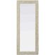 Marlowe 60 X 24 inch Linen White Mirror