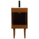 Cyrus 19 X 18 X 33.5 inch Teak Vanity Sink Set