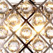 Madison 6 Light 25 inch Polished Nickel Pendant Ceiling Light in Clear, Urban Classic