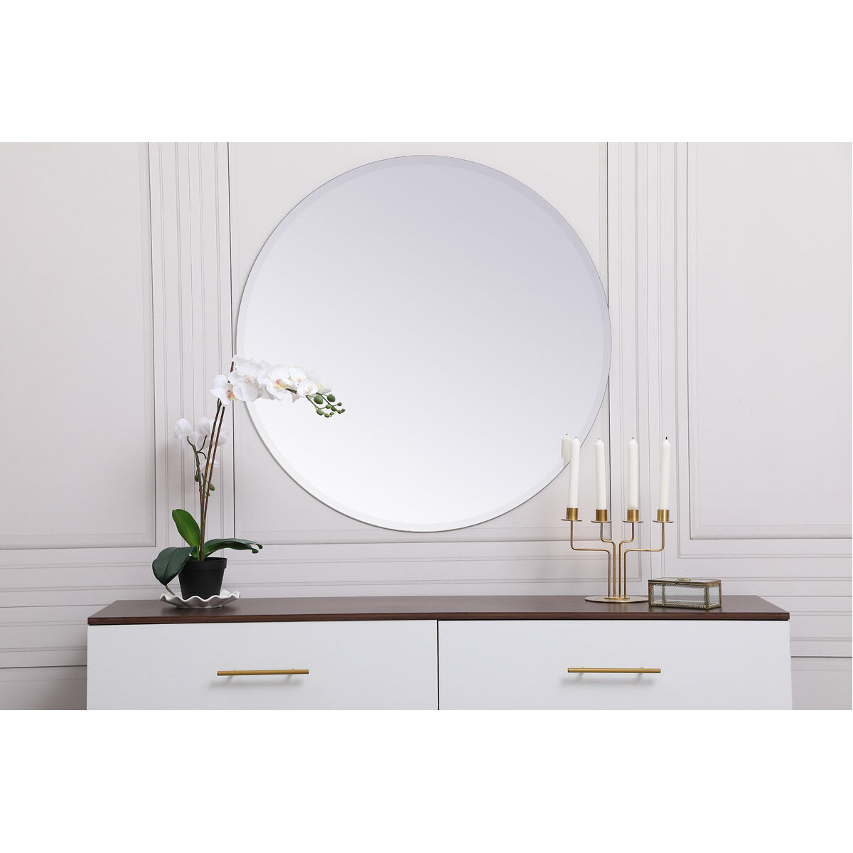 Gracin 36 X 36 inch Clear Wall Mirror