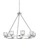 Cadence 9 Light 36 inch Chrome Chandelier Ceiling Light