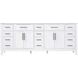 Virginia 84 X 35 inch White Bathroom Vanity Cabinet