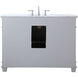 Wesley 48 X 22 X 35 inch Grey Vanity Sink Set