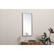 Monet 28 X 28 inch Sliver Wall Mirror in Silver