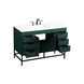 Eugene 48 X 22 X 34 inch Green Vanity Sink Set