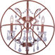 Geneva 3 Light 21 inch Rustic Intent Wall Sconce Wall Light, Urban Classic