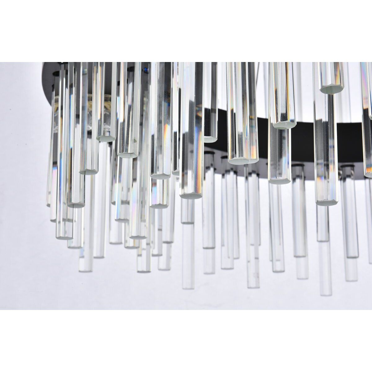 Dallas 16 Light 25 inch Black Pendant Ceiling Light