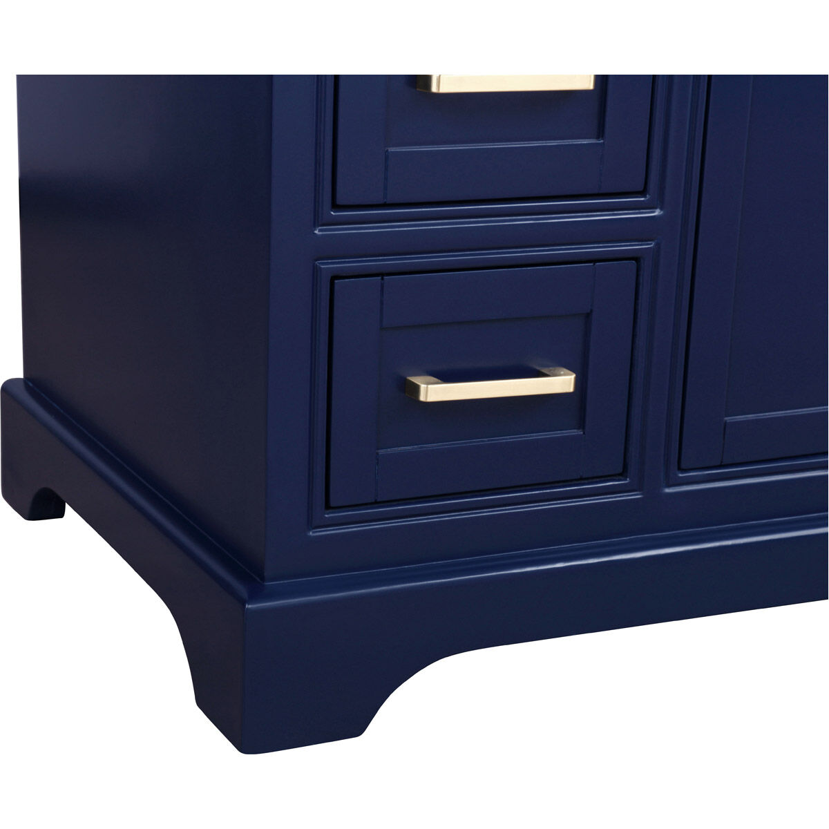 Americana 42 X 22 X 35 inch Blue Vanity Sink Set