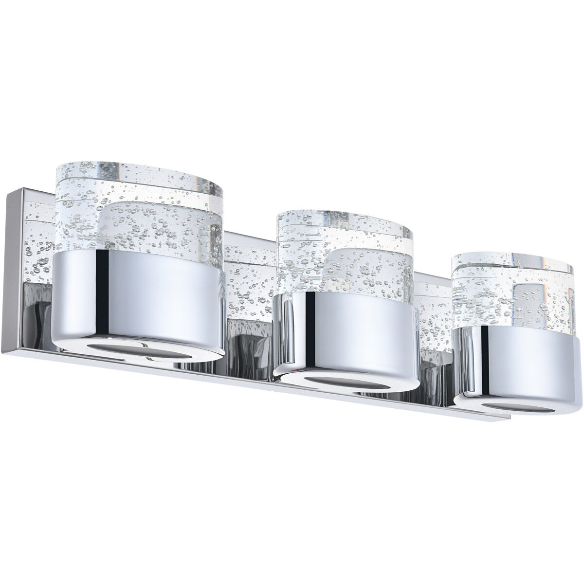 Pollux LED 19.21 inch Chrome Wall Sconce Wall Light