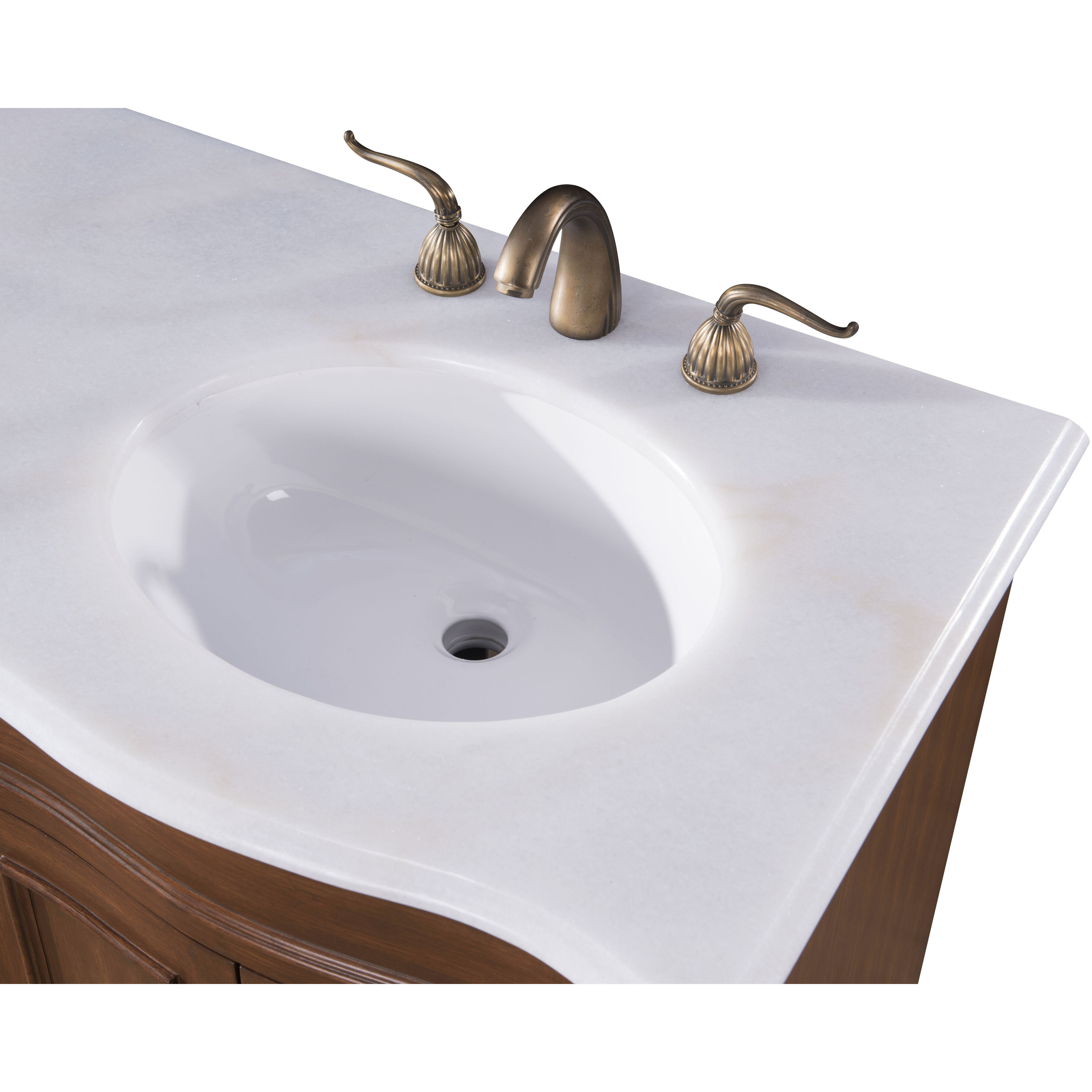 Windsor 60 X 35 inch Teak Vanity Set