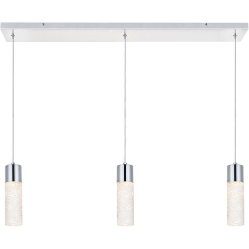 Constellation LED 36 inch Chrome Pendant Ceiling Light