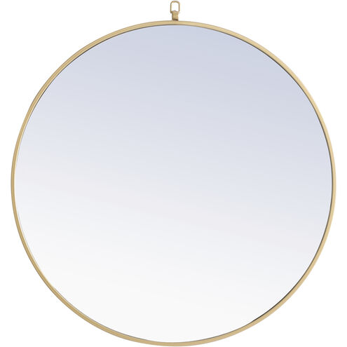 Eternity 32 X 32 inch Brass Wall Mirror