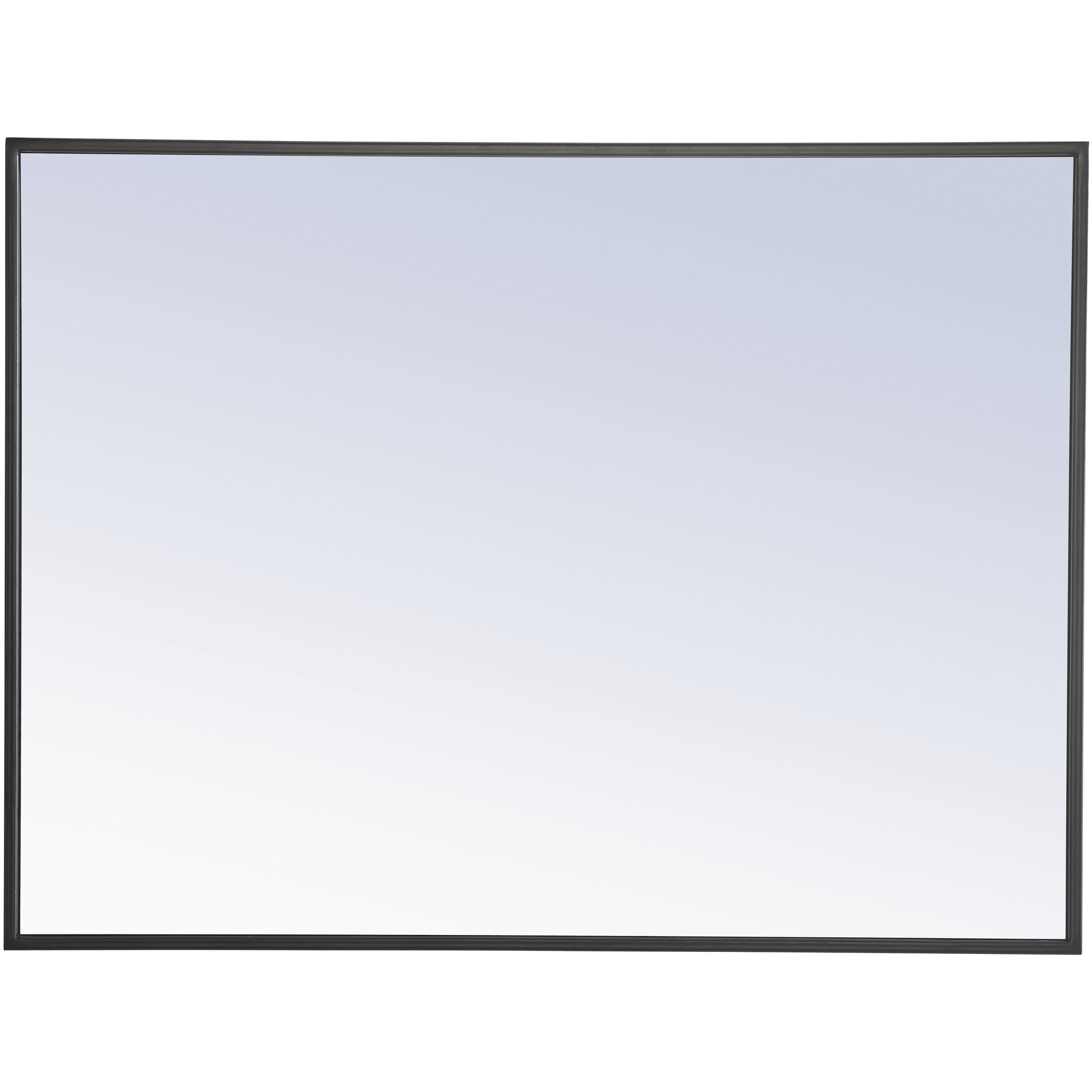 Monet 32 X 24 inch Black Wall Mirror