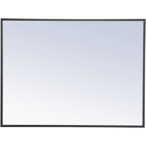 Monet 32 X 24 inch Black Wall Mirror