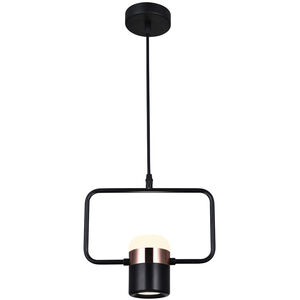 Moxie LED 3 inch Black Down Mini Pendant Ceiling Light