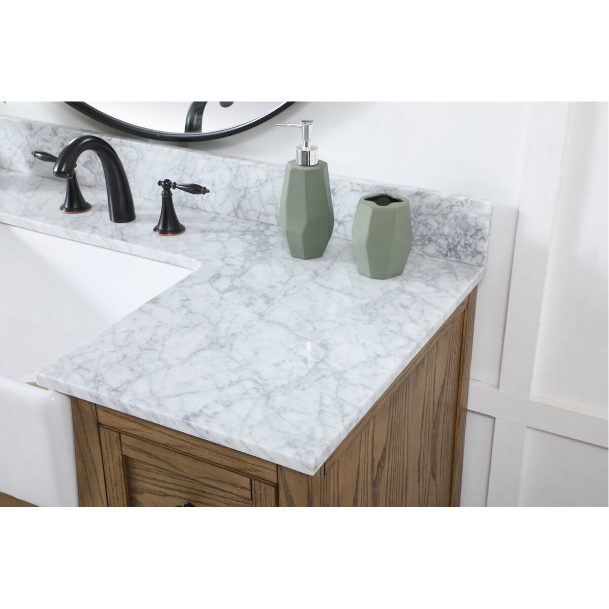 Franklin 48 X 22 X 35 inch Driftwood Bathroom Vanity Cabinet