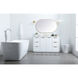 Blake 54 X 22 X 34 inch White Vanity Sink Set