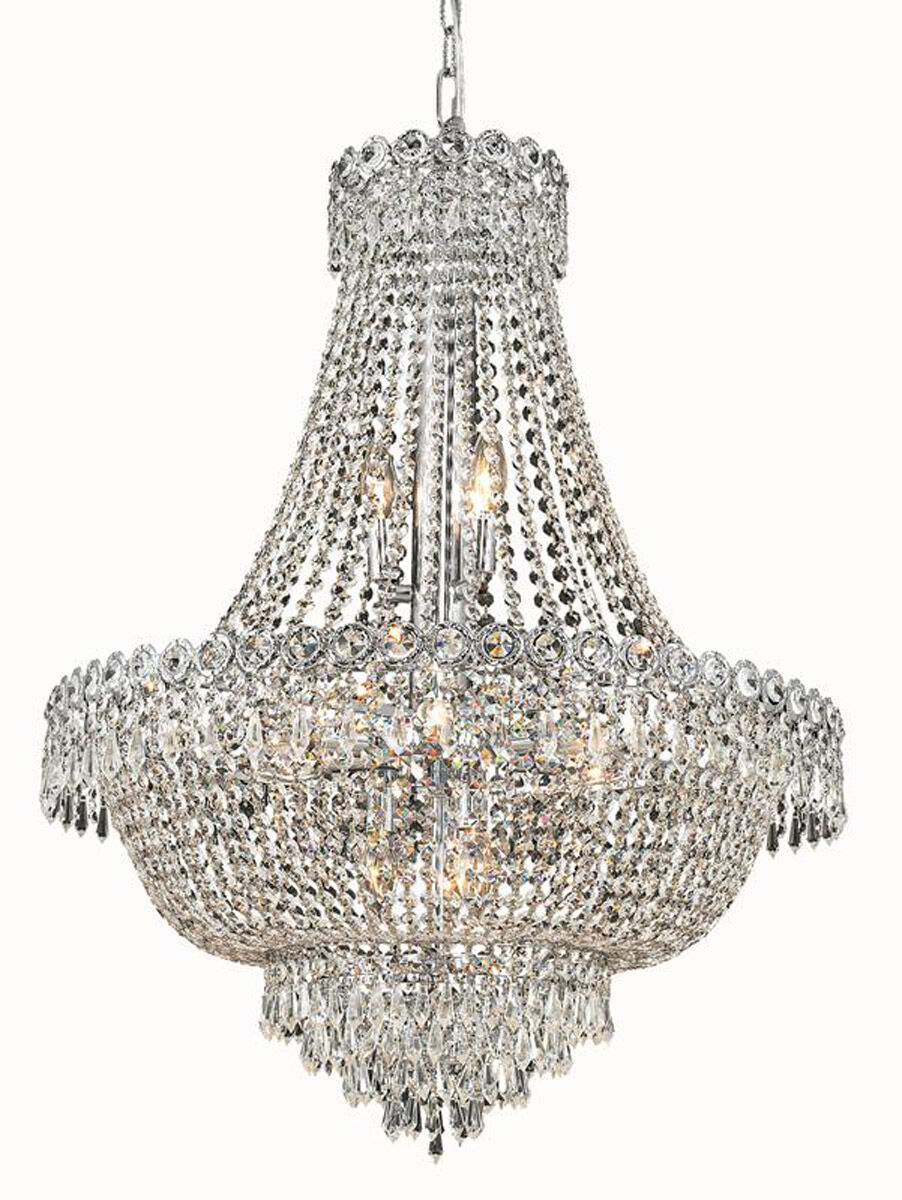 24 inch crystal chandelier on sale
