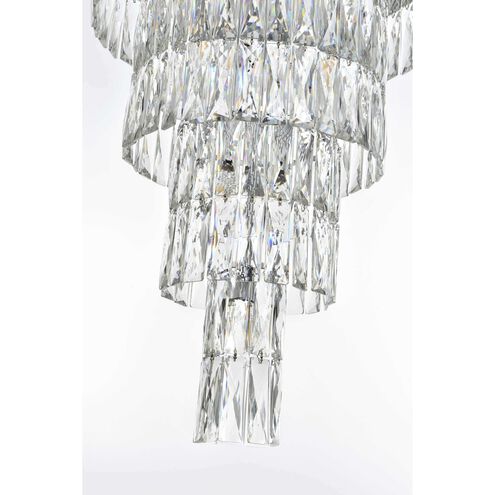 Josephine 41 Light 32 inch Chrome Chandelier Ceiling Light