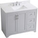 Moore 42 X 22 X 34 inch Grey Vanity Sink Set