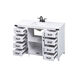 Grant 48 X 19 X 34 inch White Vanity Sink Set