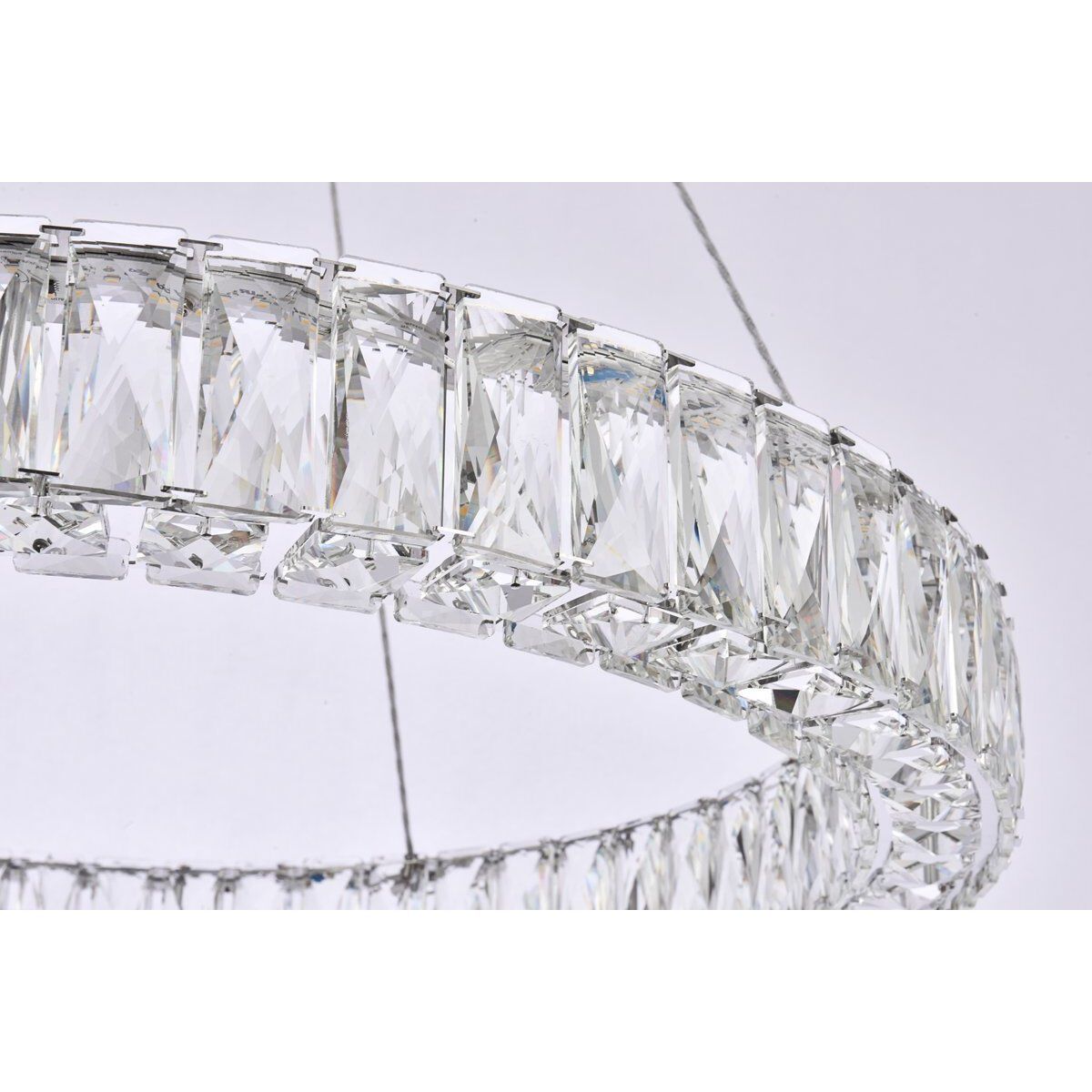 Monroe 1 Light 26 inch Chrome Pendant Ceiling Light