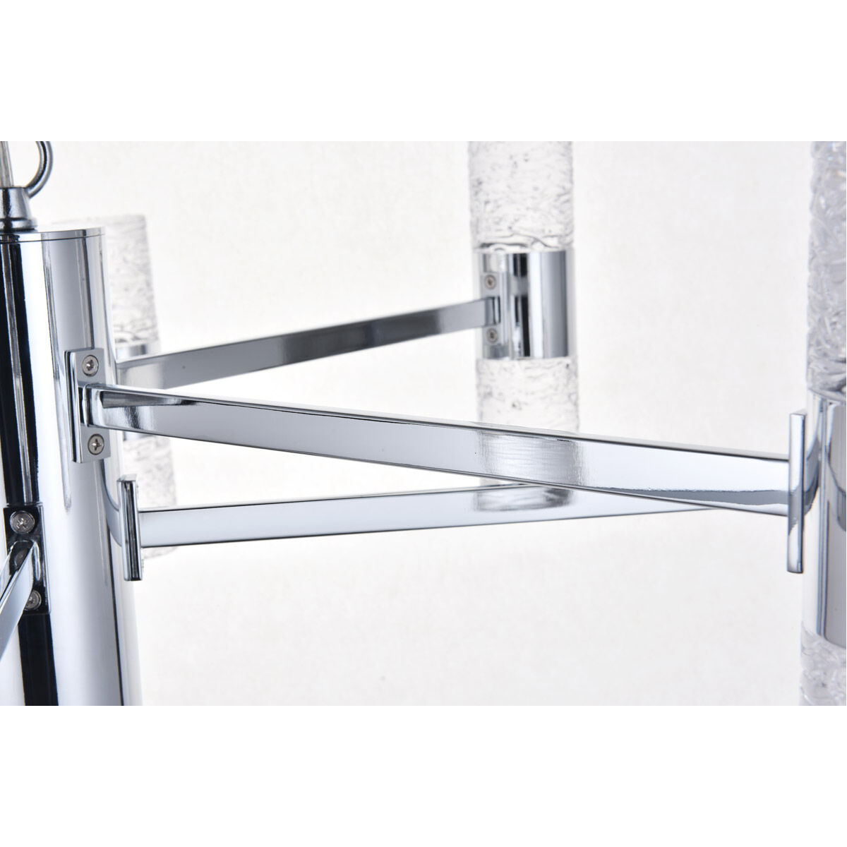 Vega LED 32 inch Chrome Pendant Ceiling Light