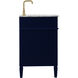 Park Avenue 72 X 22 X 35 inch Blue Vanity Sink Set