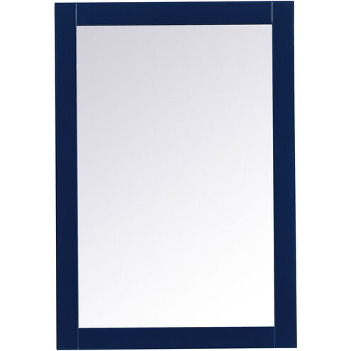Cole 32 X 22 inch Blue Vanity Mirror