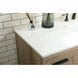 Eugene 60 X 22 X 34 inch Natural Oak Vanity Sink Set