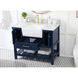 Clement 42 X 22 X 34.13 inch Blue Bathroom Vanity Cabinet