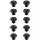 Minu Matte Black Hardware Cabinet Knob, Set of 10