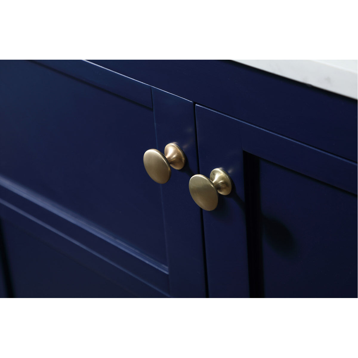 Theo 60 X 22 X 34 inch Blue Vanity Sink Set