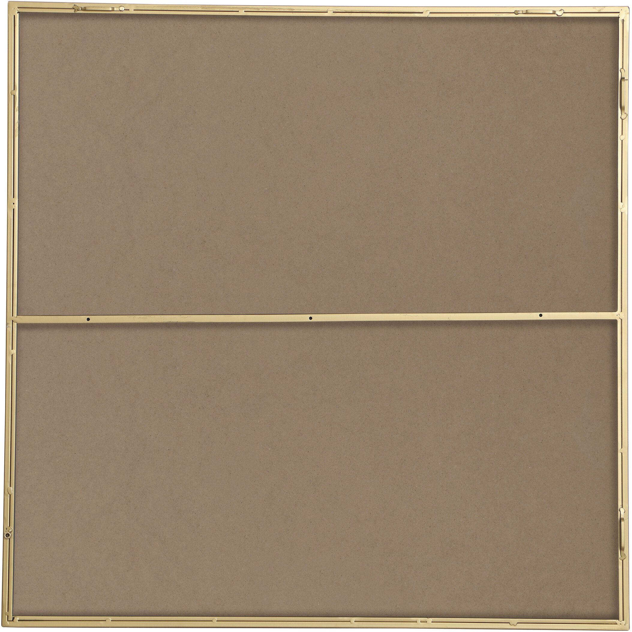 Monet 36 X 36 inch Brass Wall Mirror