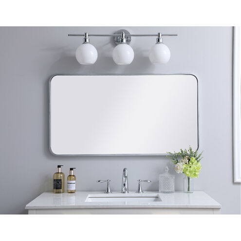 Evermore 40 X 22 inch Silver Mirror