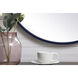 Eternity 21 X 21 inch Blue Wall Mirror