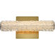 Bowen 1 Light 12 inch Satin Gold Wall Sconce Wall Light