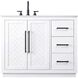 Chase 42 X 34 inch White Bathroom Vanity Cabinet