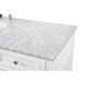 Park Avenue 60 X 22 X 35 inch White Vanity Sink Set