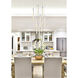 Weston 9 Light 20 inch Chrome Pendant Ceiling Light